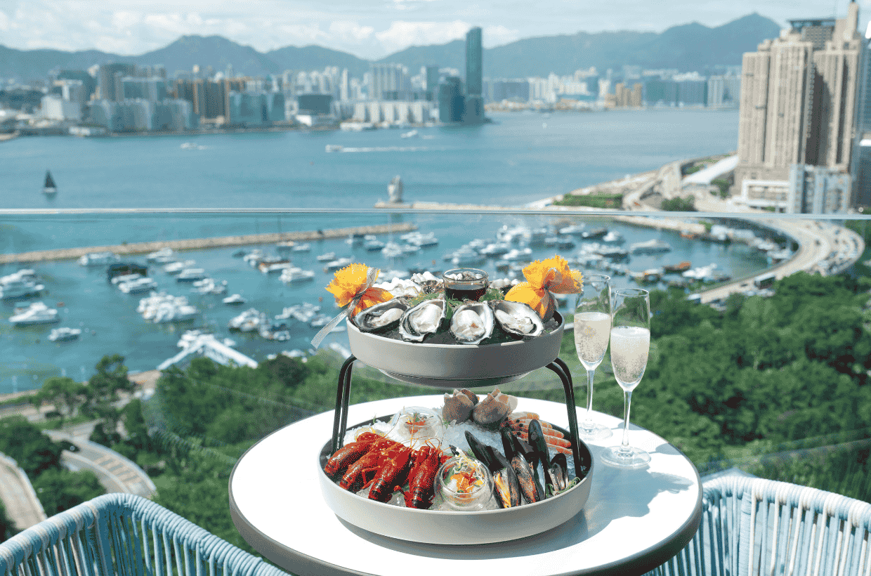 Weekend Brunch at the SKYE Roofbar & Brasserie at The Park Lane Hong Kong